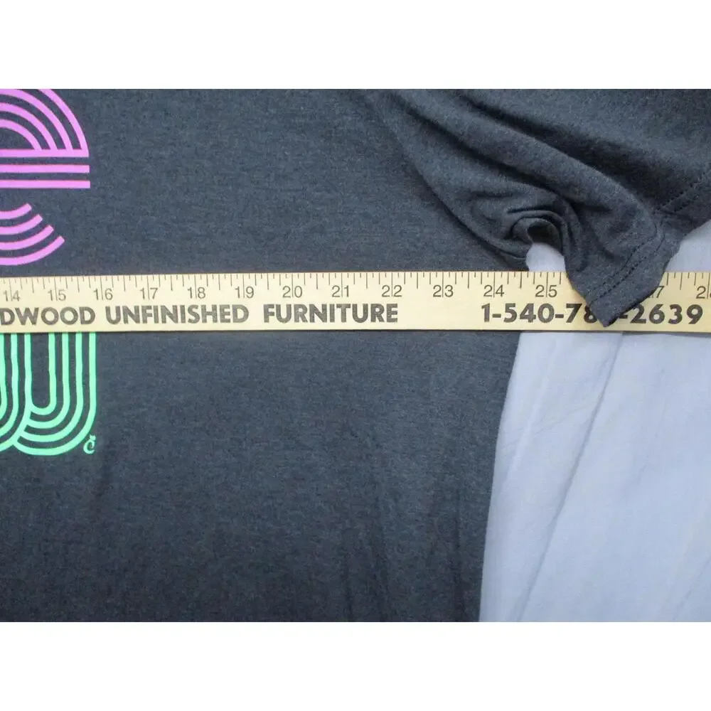 District MEOW Graphic Casual Lightweight Tee Women Black‎ Size 2XL - Picture 3 of 10